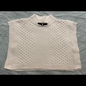 Janie and Jack Countryside Ride Sweater Poncho size 18-24